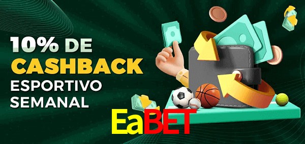 10% de bônus de cashback na Eabet